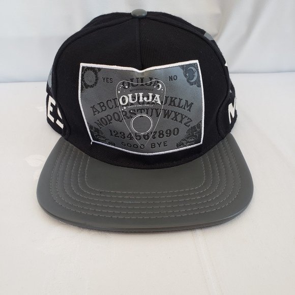 Ouija Hasbro Mystifying Oracle Yes or No Black denim cap - Picture 2 of 10